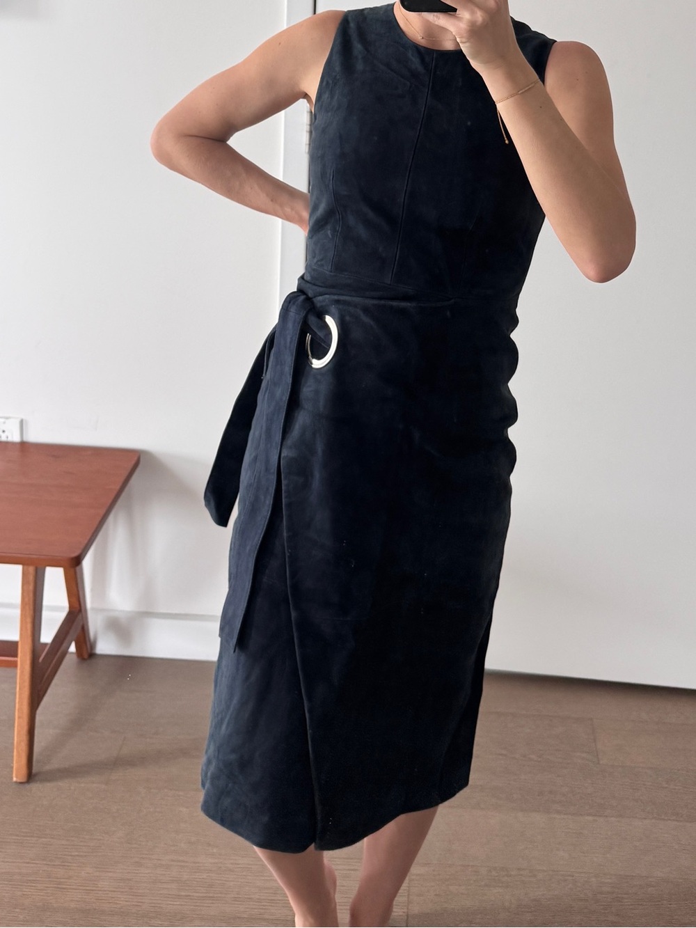 Whistles 100% Suede Dress
